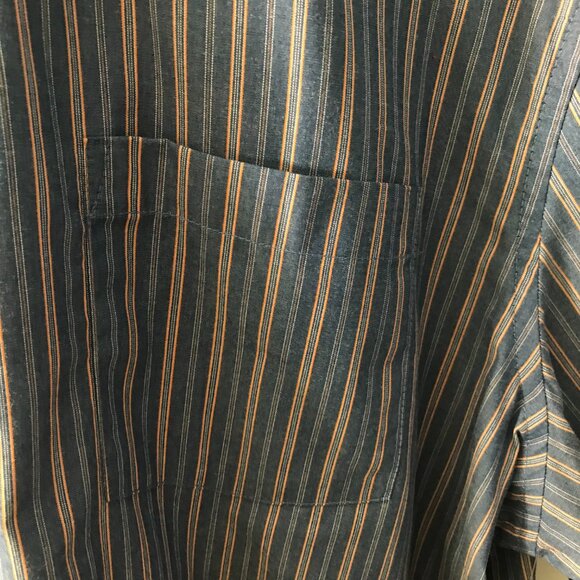 Men's Kmart Short-Sleeve Button-Down Blue and Pink Shirt - Size XXXL (NWT) - Picture 3 of 6